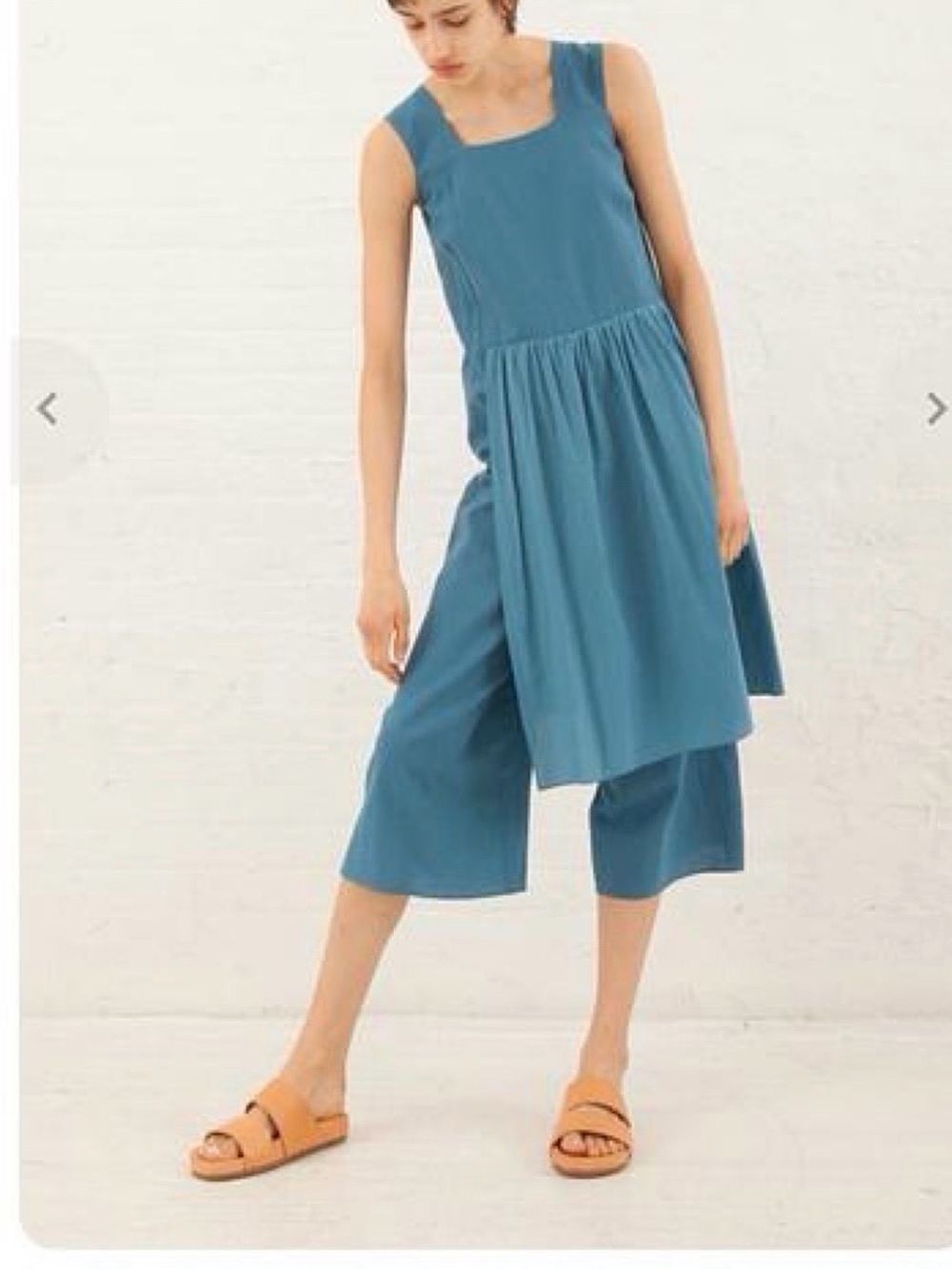 Correll Correll Apro Jumpsuit with half skirt